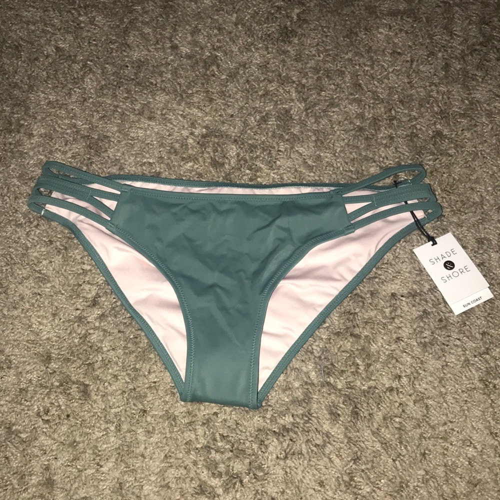 army green swim suit bottoms